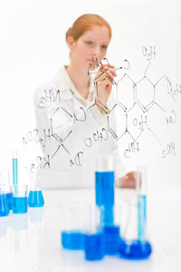 Woman in Laboratory
